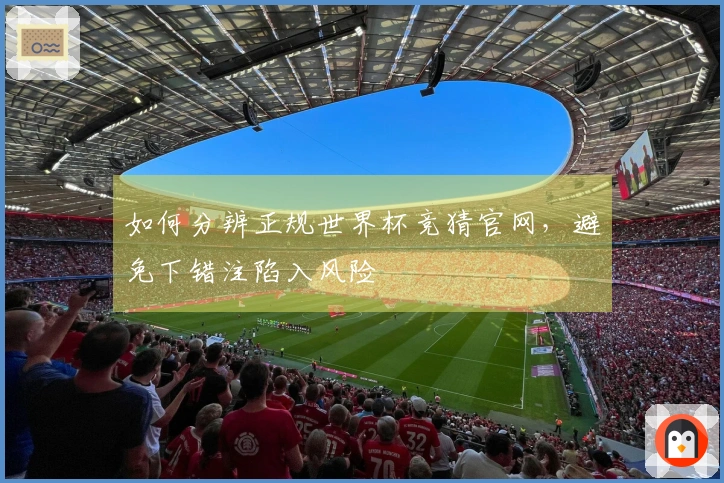 如何分辨正规世界杯竞猜官网，避免下错注陷入风险