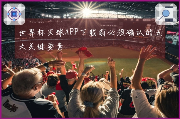 世界杯买球APP下载前必须确认的五大关键要素