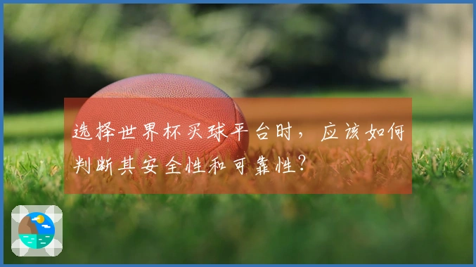 选择世界杯买球平台时，应该如何判断其安全性和可靠性？